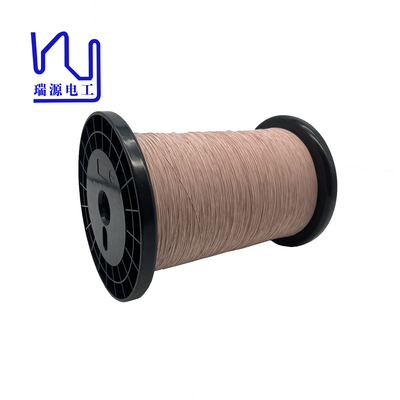 Ustc 155 0.08mm*10 Strands Copper Litz Wire Nylon Served Silk Covered