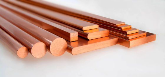 Ultra Purity Copper Sheet Copper Bars 4N/5N/6N/7N