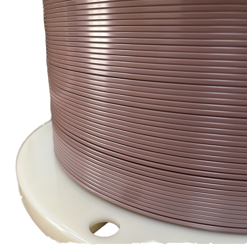 Custom PEEK wire 1.4mmx2.0mm Enameled Rectangular Copper Wire