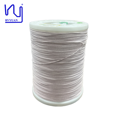 高品質の120ストランド/38AWG 0.1mmナイロンラップ銅リッツワイヤ