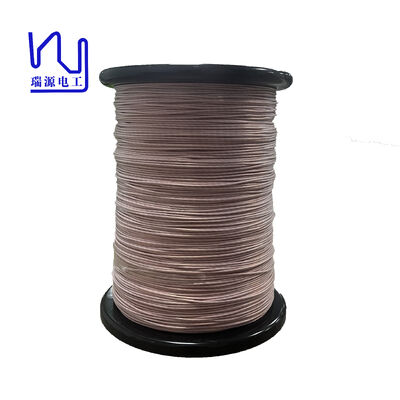 オーダーメイド 0.10mmX500 ストランド PTFE 巻き銅リッツワイヤ