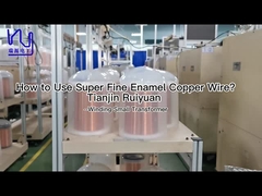 PolyurethaneSolderingの磁石ワイヤーは銅の巻くワイヤーにエナメルを塗った